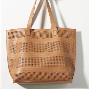 Anthropologie Perforated Tote Bag